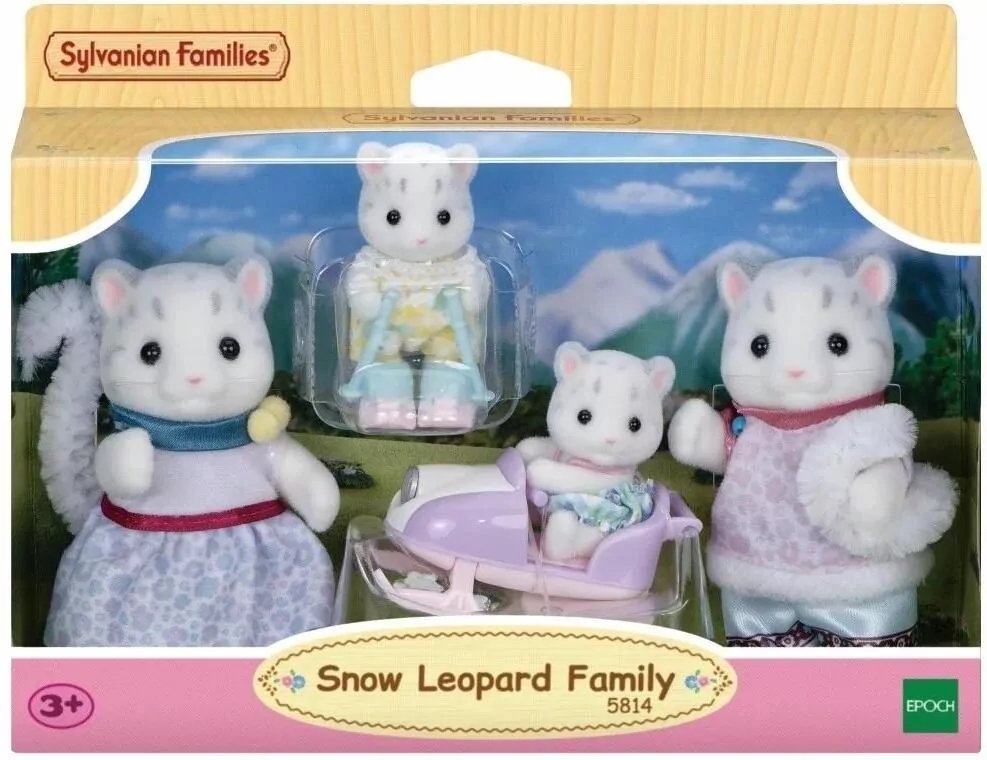 Sylvannian Families Rodzina śnieżnych leopardów - tantis.pl