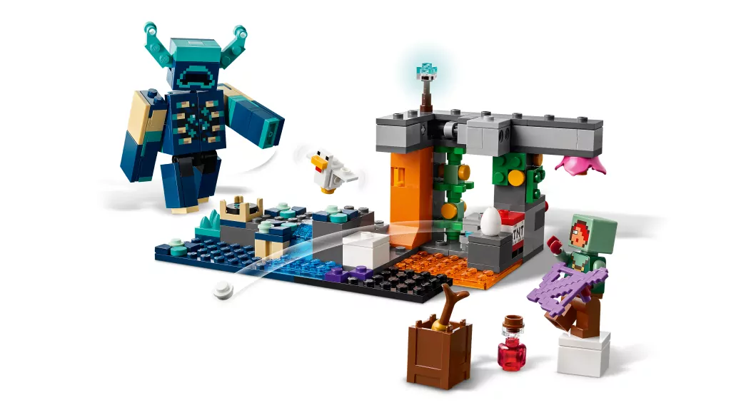 LEGO® Minecraft. Spotkanie ze strażnikiem 21274 - tantis.pl