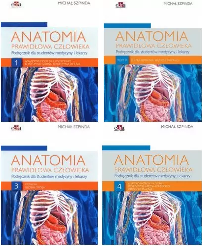 Pakiet: Anatomia prawidłowa człowieka. Tom 1-4 - tantis.pl