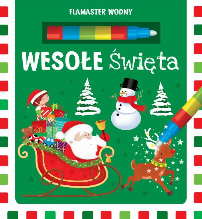 Wesołe Święta. Flamaster wodny - tantis.pl