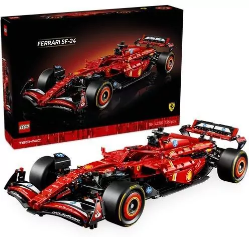 LEGO® Technic. Bolid F1 Ferrari SF-24 42207 - tantis.pl
