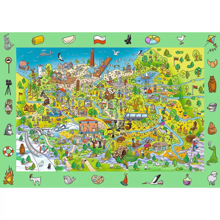Trefl. Puzzle 100. Obserwacyjne - Spy Guy Polska - tantis.pl