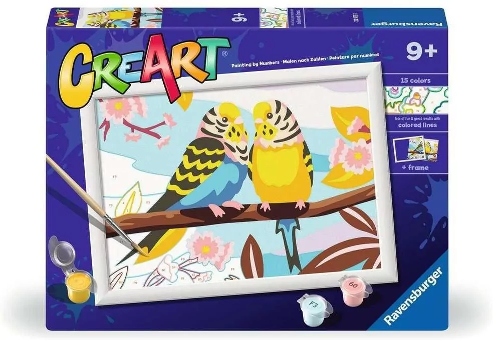 CreArt dla dzieci: Cudne papużki - tantis.pl