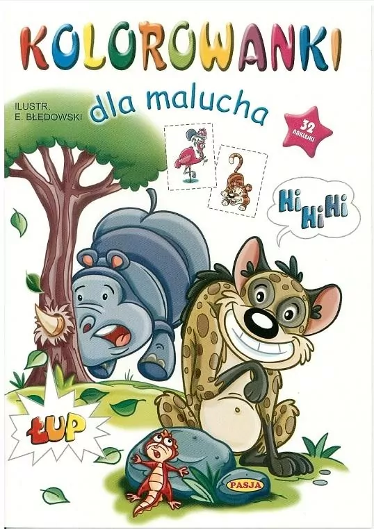 Hi hi hi. Kolorowanki dla malucha - tantis.pl