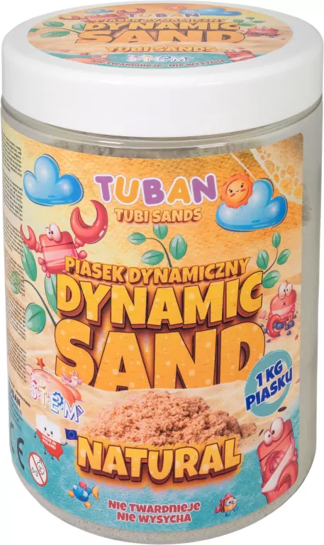 Piasek dynamiczny 1kg naturalny - tantis.pl
