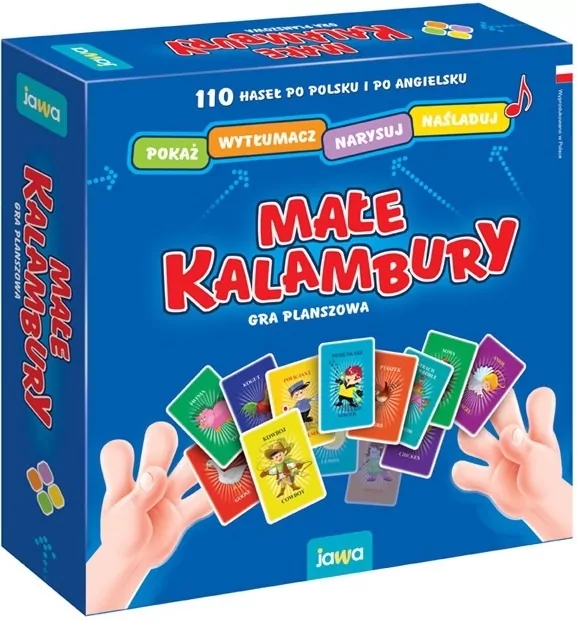 Małe kalambury. 110 haseł po polsku i po angielsku - tantis.pl