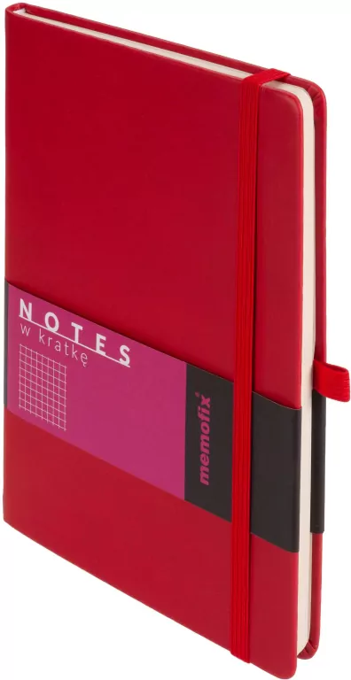 Notes Memofix A5 kratka czerwony - tantis.pl