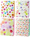 Torba prezentowa 32x26x10cm Kropki pastel MIX - tantis.pl