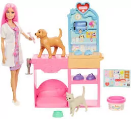 Barbie U weterynarza Gips dla zwierzaczków Zestaw - tantis.pl