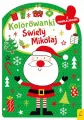 Kolorowanka z wykrojnikiem Święty Mikołaj - tantis.pl