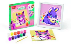Creativ malowanie po numerach kotek/króliczek