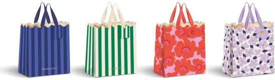 Torebka prezentowa średnia Gold Shape mix