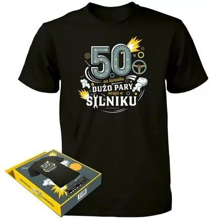 Koszulka dla Niego-50 na liczniku L - tantis.pl