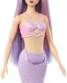 Barbie Lalka Syrenka Fioletowy ogon - tantis.pl