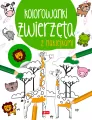 Zwierzęta. Kolorowanka z naklejkami - tantis.pl