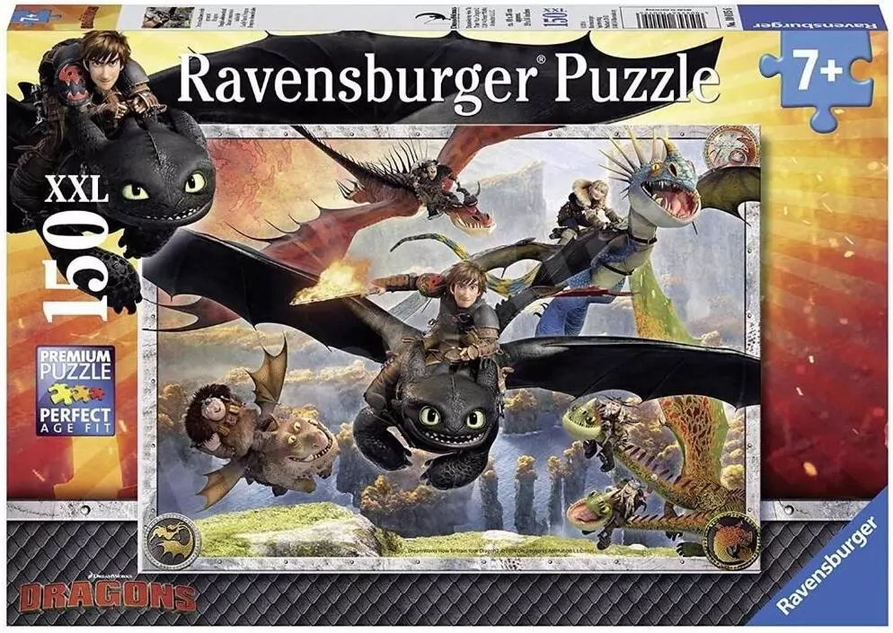 Puzzle XXL 150 Jak wytresować smoka - tantis.pl