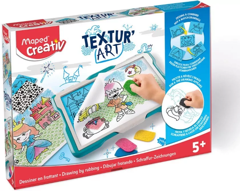 Tablica Textur'Art. Creativ. Odrysowywanie/teksturowanie - tantis.pl