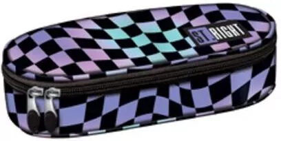 Piórnik saszetka z klapką Weavy Chessboard - tantis.pl