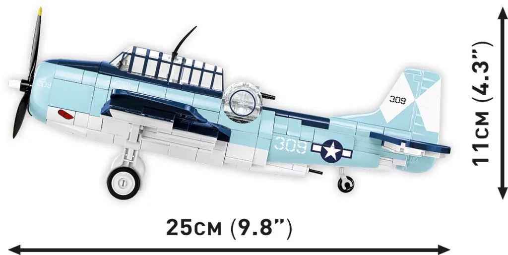 Cobi. HC WWII Grumman Tbf Avenfer - tantis.pl