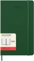 Kalendarz 2026 12M Moleskine L twarda oprawa dzienny Myrtle Green 13x21cm - tantis.pl