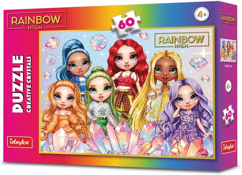 Puzzle 60 Rainbow High Creative Crystals - tantis.pl