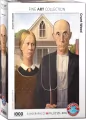 Puzzle 1000 American Gothic by Grant Wood 6000-5479 - tantis.pl