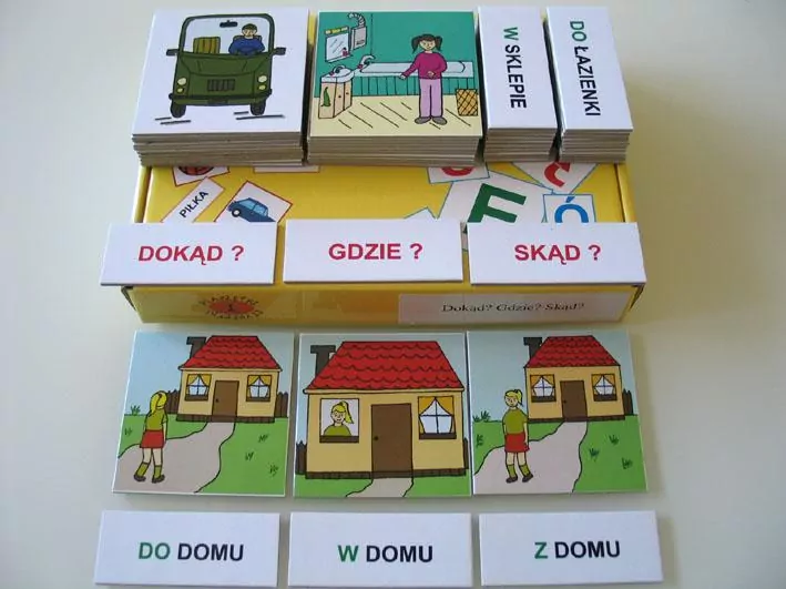 Dokąd? Gdzie? Skąd? Zestaw dydaktyczny - tantis.pl