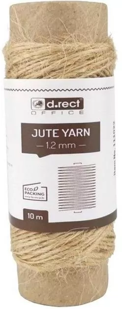D.RECT. Sznurek jutowy 1,2mm 10m - tantis.pl