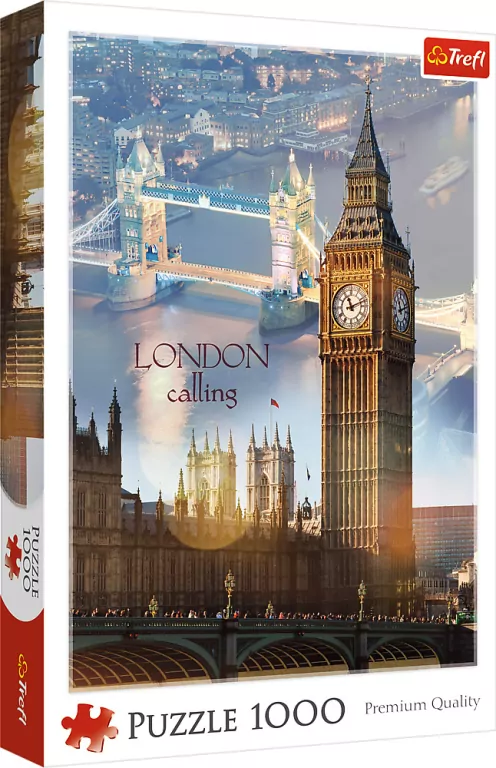 Puzzle 1000. Londyn o świcie. 10395 - tantis.pl