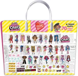 L.O.L. Surprise! OMG Ważne, by mówili. Kocham naklejać. Cz.4