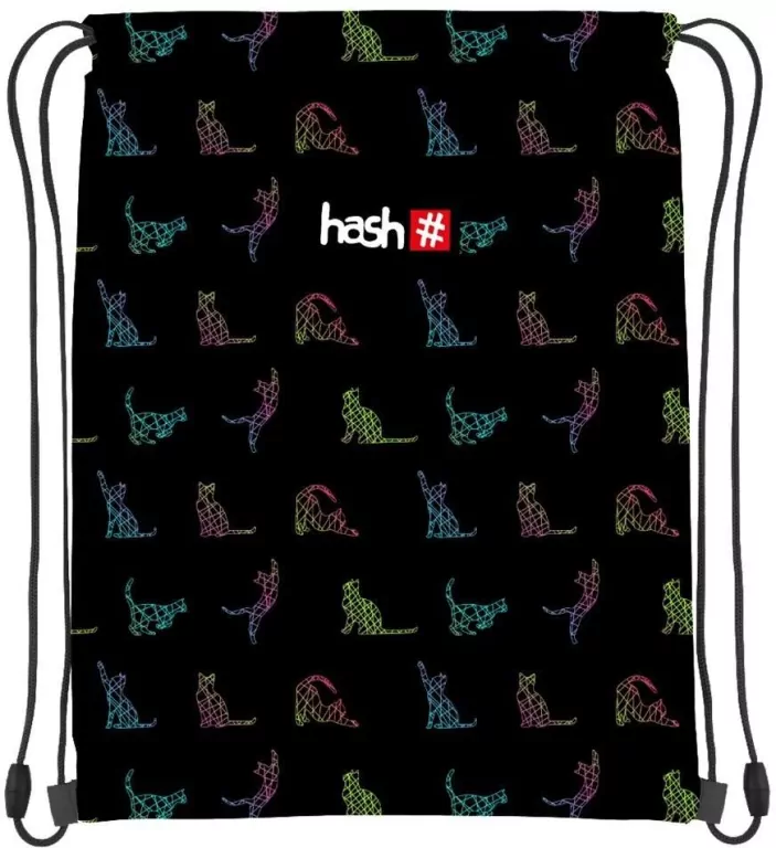 Worek na obuwie Hash Kitty Smile AD3 ASTRA - tantis.pl