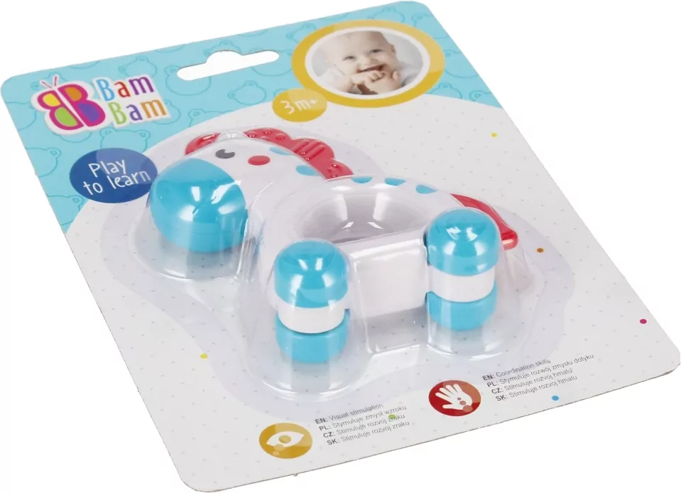 Bam Bam. Grzechotka zebra - tantis.pl