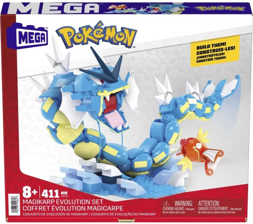 Mega Pokemon. Ewolucja Magikarpa - tantis.pl