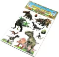 Naklejki 3D na ścianę dinozaury 50x31cm MIX - tantis.pl