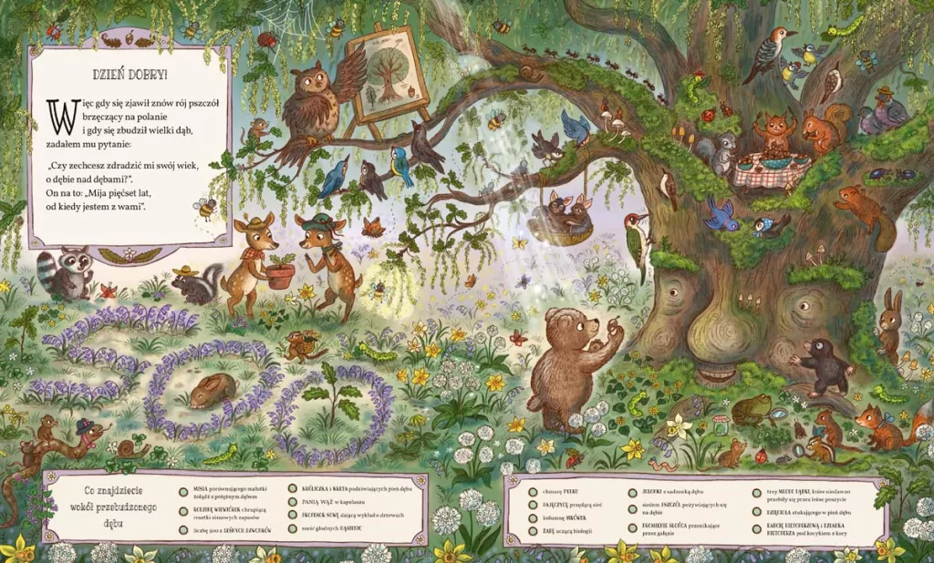 Bal dla wielkiego dębu, czyli zamieszanie na polanie - tantis.pl