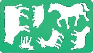 Szablon zwierzęta. Koh-I-Noor - tantis.pl