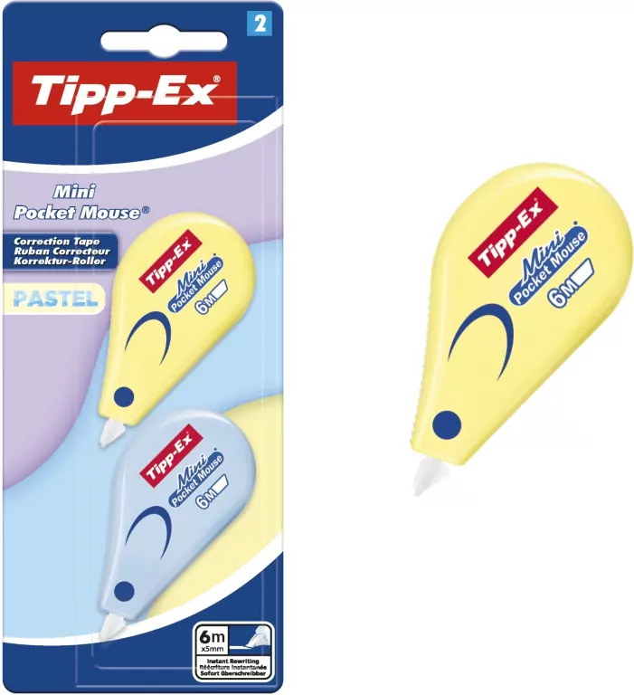 Korektor w taśmie Tipp-Ex Mouse 2szt BIC - tantis.pl