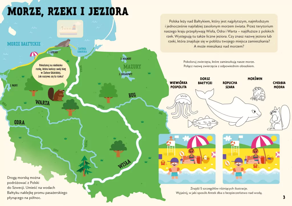 Atlas przedszkolaka. Atlas Polski - tantis.pl