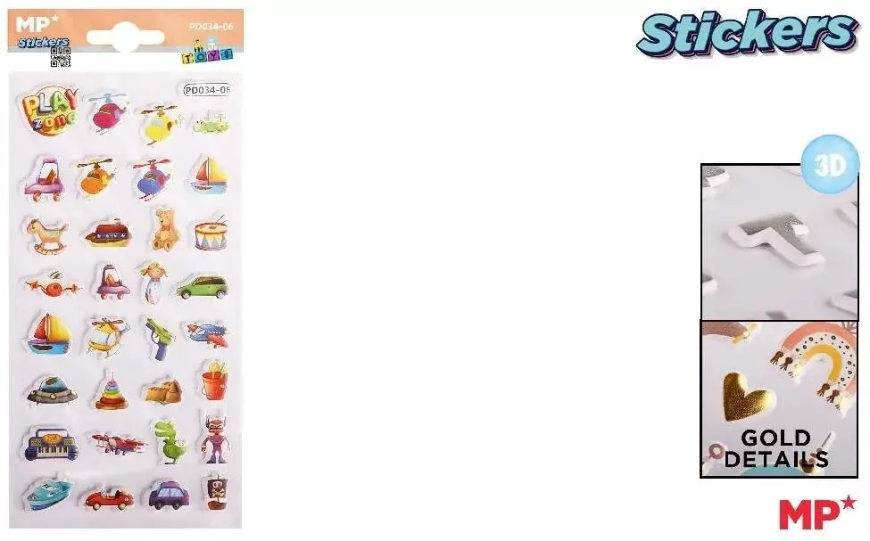 Naklejki 3D zabawki - tantis.pl