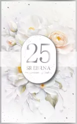 Karnet Rocznica Ślubu 25