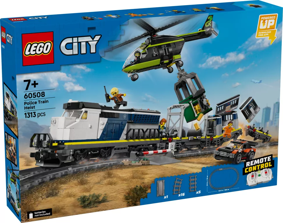 LEGO® Napad na policyjny pociąg 60508 - tantis.pl
