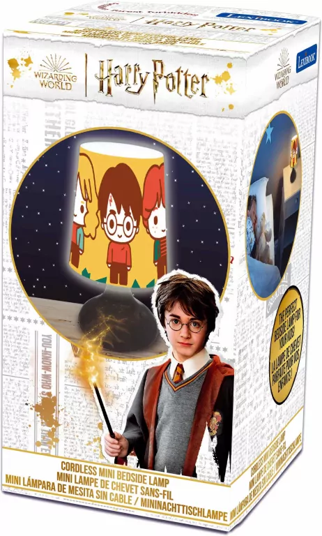 Bezprzewodowa lampka nocna. Harry Potter - tantis.pl