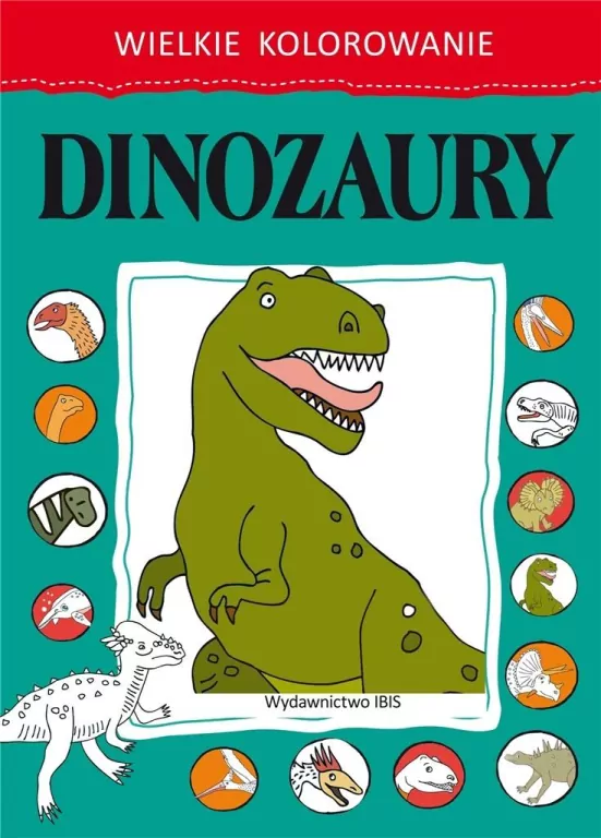 Dinozaury. Wielkie kolorowanie - tantis.pl
