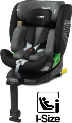 Caratero Fotelik Kamptos I-Size szary (40-150cm)