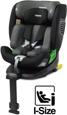 Caratero Fotelik Kamptos I-Size szary (40-150cm)