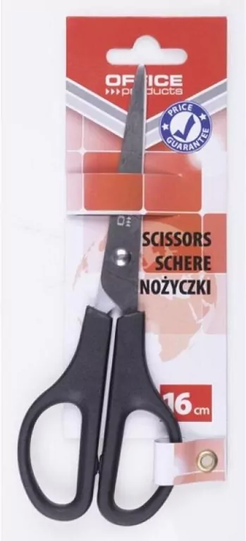 Nożyczki 16cm czarne - tantis.pl