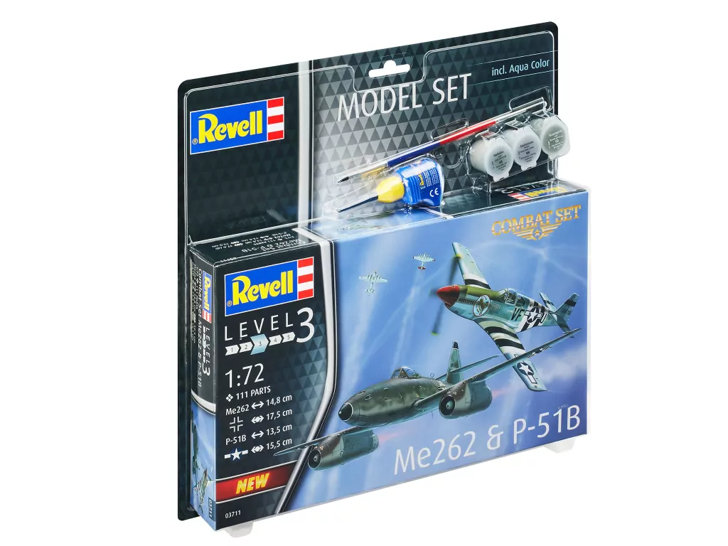 Cobi. Model Set Messerschmitt Me262/P-51B Mustang - tantis.pl