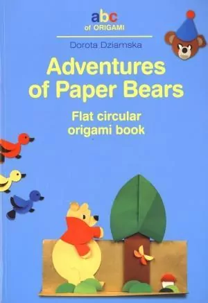 Adventures of Paper Bears. Flat circular origami - tantis.pl