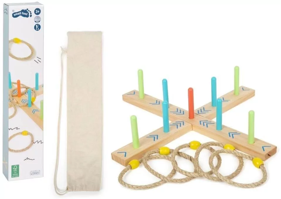 Pro Kids. Drewaniany krzyżak zestaw do rzucania - tantis.pl