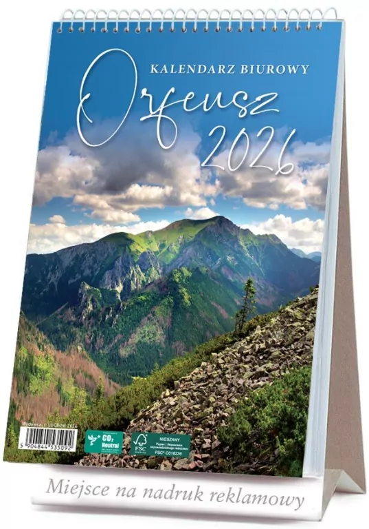 Kalendarz 2026 biurowy stojący Orfeusz - tantis.pl